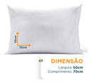 Travesseiro Sono e Saúde 180 Fios 50cm x 70cm Suporte Firme