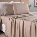 Par de Fronha Suit  300 fios Ponto Palito Toque de Seda