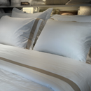 Jogo de Cama Suit Collection 400 Fios 100% Algodão Egípcio Toque de Seda