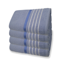 Kit 4 Toalha Banho ou Rosto Nancy Corttex 350g/m²