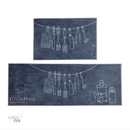 Kit 2 Tapetes de Cozinha Corttex Attuale Gourmet