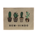 Tapete Bem Vindo Berlim Corttex 40cm x 55cm
