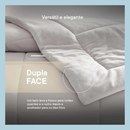 Edredom Dual Sense Solteiro Casa K Dupla Face Kacyumara