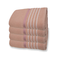 Kit 4 Toalha Banho ou Rosto Nancy Corttex 350g/m²
