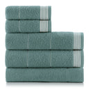 Jogo de Toalhas 5 peças Suit  Perfect Touch 100% algodão 400 g/m² Verde