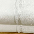 Kit 10 Toalha Lavabo Cristine Teka 30x50cm Barra para Pintar ou Bordar