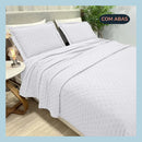 Jogo de Colcha 3 peças Speranza Toque Aveludado