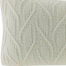 Almofada Rinzeira Kacyumara Tricô Laguna Branco 30x50cm
