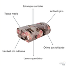 Kit Mantas Casal Microfibra Estampada Corttex