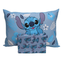 Jogo de Cama Solteiro 2 Peças Stitch Disney Malha Portallar