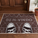 Tapete Bem Vindo Berlim Corttex 40cm x 55cm