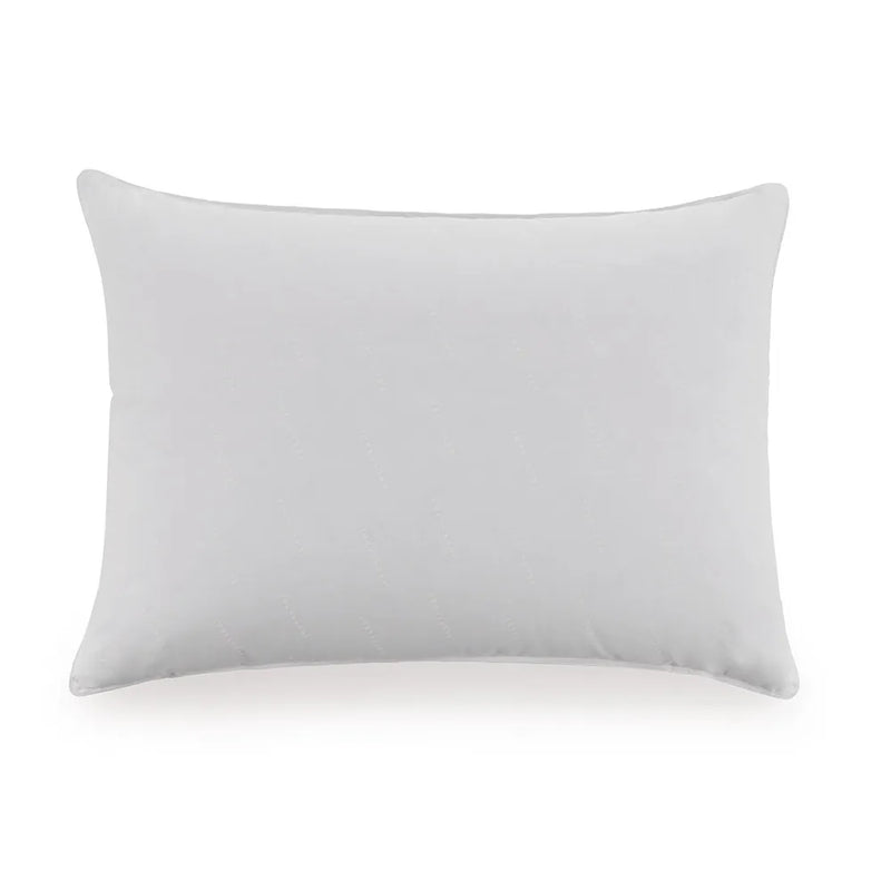 Travesseiro Trussardi 100% Algodão 50cm x 70cm Câmara Dupla Branco