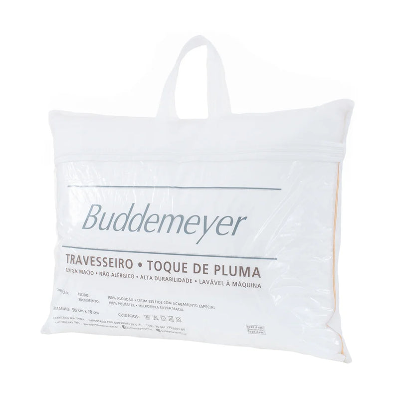 Travesseiro Toque de Pluma Buddemeyer 50cm x 90 cm