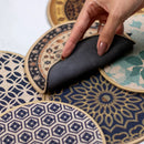 Kit 2 Peças Descanso de Panela com Base Emborrachada Kacyumara 18cm e 20cm