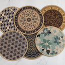 Kit 2 Peças Descanso de Panela com Base Emborrachada Kacyumara 18cm e 20cm