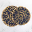 Kit 2 Peças Descanso de Panela com Base Emborrachada Kacyumara 18cm e 20cm