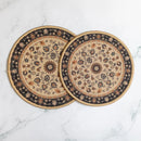 Kit 2 Peças Descanso de Panela com Base Emborrachada Kacyumara 18cm e 20cm