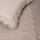 Super Fronha avulsa 300 fios Cetim Coliseu Nocciola/Legno 50cm X 90cm