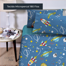 Jogo de Cama Corttex Studio Mix Solteiro 180 Fios