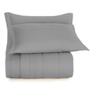 Jogo de Colcha Altenburg Algodão Lux 200 Fios Cinza