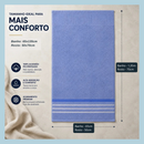 Kit 4 Toalha Banho ou Rosto Nancy Corttex 350g/m²