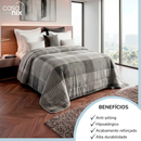 Cobertor Raschel Casal Attuale Corttex