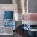 Toalha Banhão Jacquard Medalhão 80cm x 1,50m