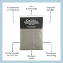 Par de Porta-travesseiro Serena Corttex 50x70cm Bordado Inglês 300 Fios