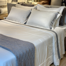 Jogo de Cama Suit Collection 400 Fios 100% Algodão Egípcio Toque de Seda