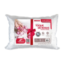 Travesseiro Toque de Rosas Fibrasca Plumax Lavável 50 x 70 cm