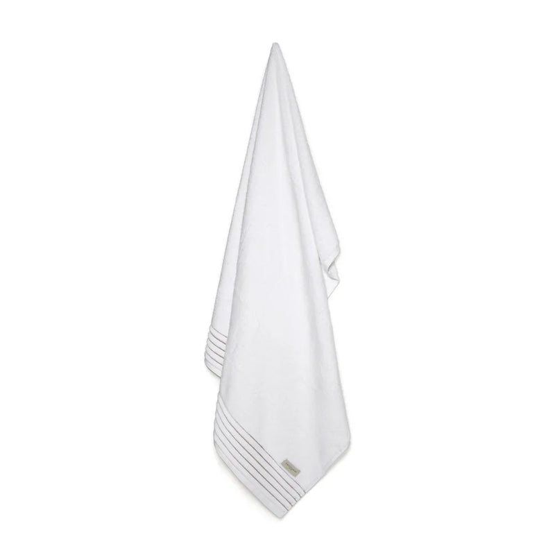 Toalha de Rosto Trussardi Palladio Soft Branco / Legno