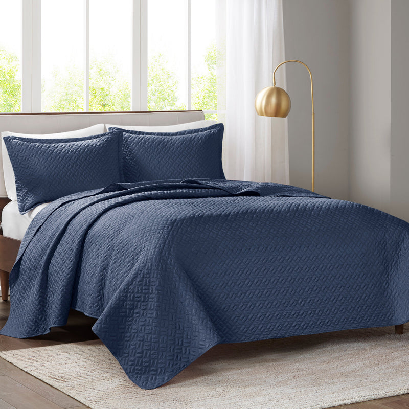 Kit Colcha 3 peças Queen Siena Attuale 150 fios