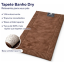 Tapete Dry Ultra Absorvente 50x70 Antiderrapante Toque Macio