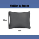 Kit Fronha 50x70cm Sonhare Malha 100% Algodão