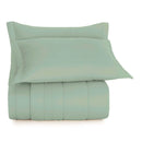 Jogo de Colcha Altenburg Algodão Lux 200 Fios Verde
