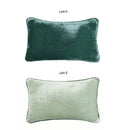 Almofada Rinzeira Buddemeyer Luxus Vellure Petróleo 30x50cm