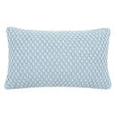 Almofada Rinzeira Buddemeyer Tricot Zoe Azul 30x50cm