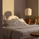 Almofada Rinzeira Buddemeyer Luxus Ivory 100% Algodão Bege Duna 30x50cm