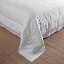 KIT COLCHA SAVONA QUEEN BRANCO 2.80X2.60CM
