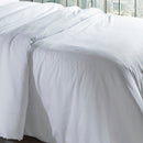 Capa de Duvet Kacyumara Satinee Branco Queen 300 Fios Percal