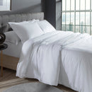 Capa de Duvet Kacyumara Satinee Branco Queen 300 Fios Percal