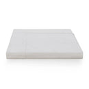 Capa de Edredom King Trussardi Vercelli Branco 300 Fios 100% Algodão Egípcio (2,90m x 2,70m)
