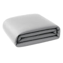 Capa de Edredom Queen Kacyumara Satinée 300 Fios Prata 2,40m x 2,50m