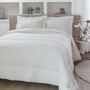 Colcha Queen Kacyumara Confort Montez Off-White com 2 Portas Travesseiro 2,40m x 2,60m