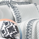 Jogo De Lençol 4 peças Suit Provence Toque Acetinado