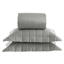 Colcha Satinee Square Super King Cor Verde 100% Algodão