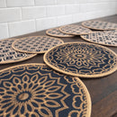 Kit 2 Peças Descanso de Panela com Base Emborrachada Kacyumara 18cm e 20cm