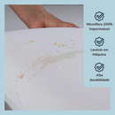 Par de Capa Protetora para Travesseiro Impermeável 50cm x 70cm