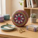 Vela aromática Kailash Lata Mandala Essence 100g