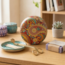 Vela aromática Kailash Lata Mandala Essence 100g